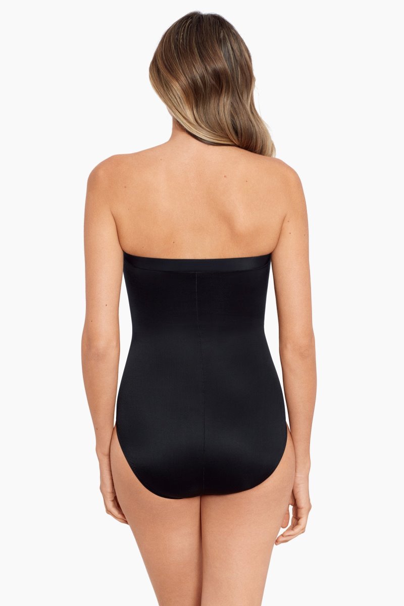 Women's Black Avanti Bandeau - Miraclesuit USA | EU141854J6