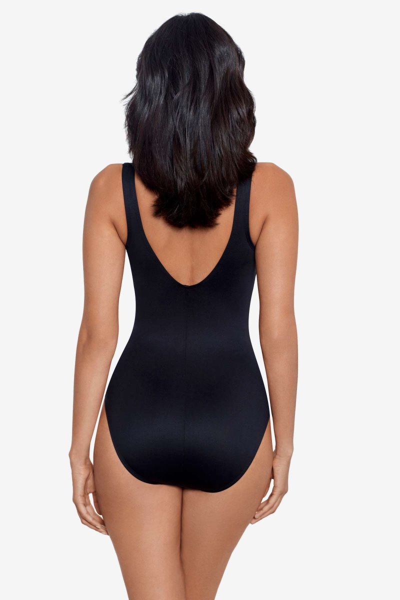 Women's Black Avra DD Cup One Piece - Miraclesuit USA | PR482218Z9