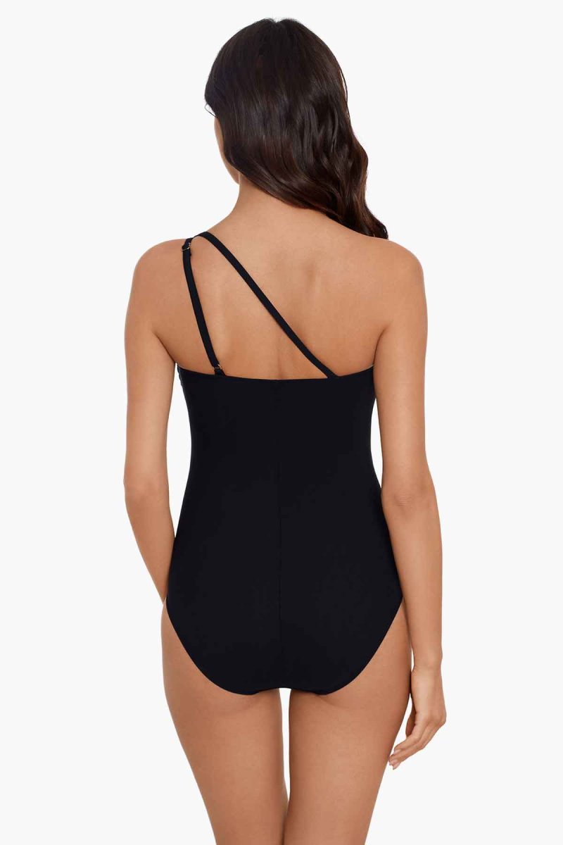 Women's Black Hyper Link Charlize One Piece - Miraclesuit USA | FE664166K7
