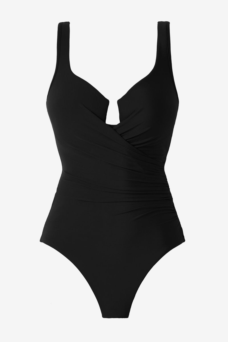 Women's Black Must Haves Escape One Piece - Miraclesuit USA | SE101810V8
