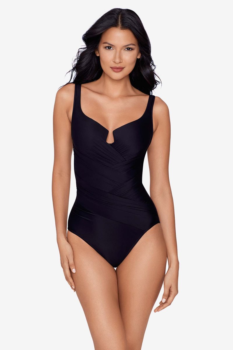 Women's Black Must Haves Gandolf One Piece - Miraclesuit USA | QG973307D4