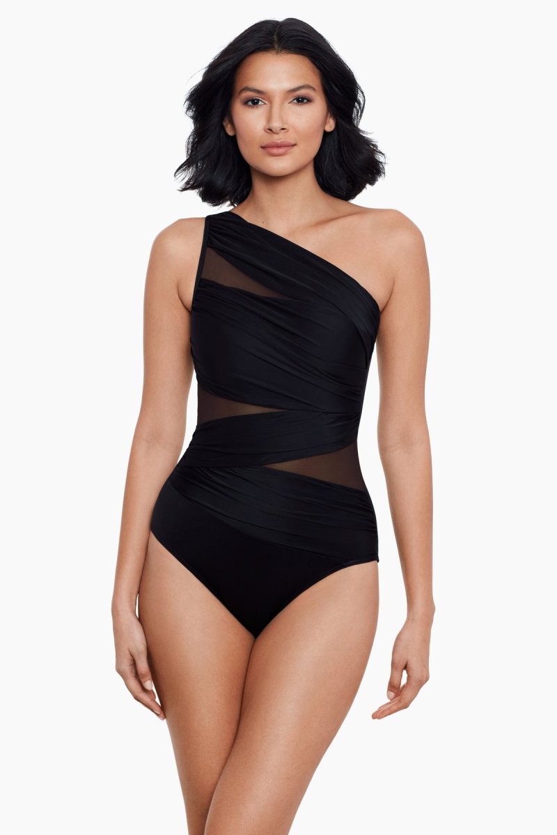Women's Black Network Jena One Piece - Miraclesuit USA | RP891159U9