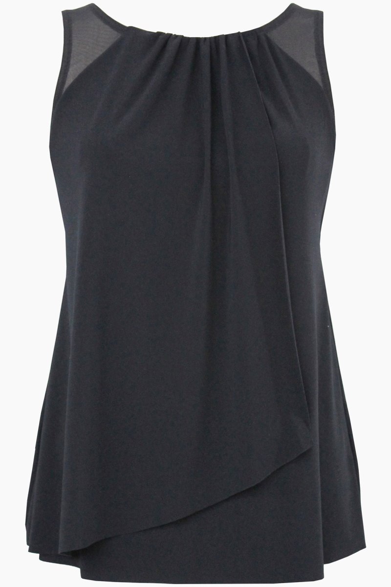 Women's Black Network Mariella Tankini Tops - Miraclesuit USA | FR395539Q1