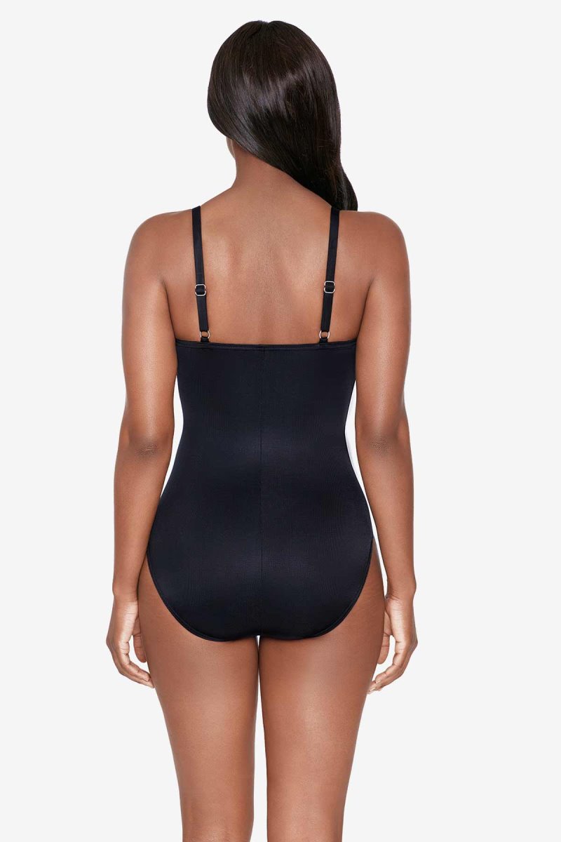Women's Black Network Mystify DD Cup One Piece - Miraclesuit USA | NS386238S0