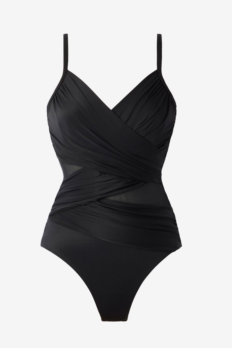 Women's Black Network Mystify DD Cup One Piece - Miraclesuit USA | NS386238S0