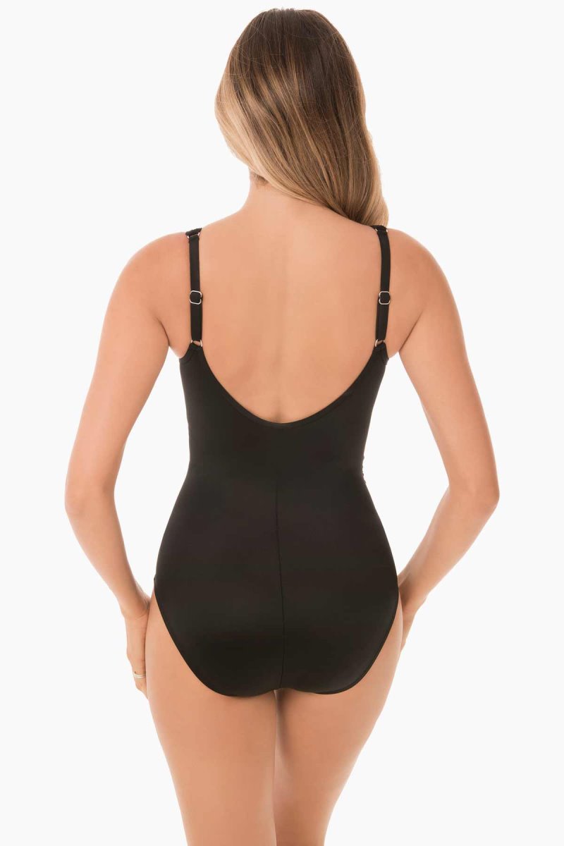 Women's Black Network New Sensations Madero One Piece - Miraclesuit USA | JE791789A7