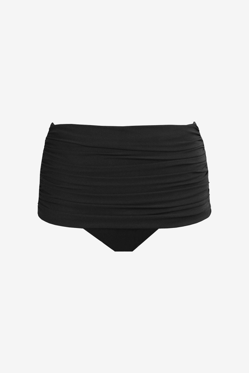 Women's Black Norma Jean Retro Swim Bottom - Miraclesuit USA | SS650175S8