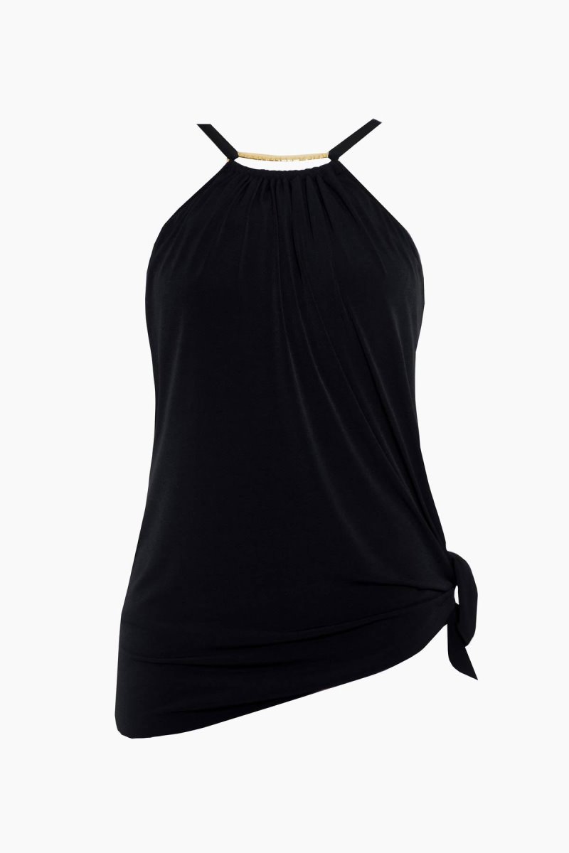 Women's Black Parker One Piece Swim Dress - Miraclesuit USA | ER178777R5