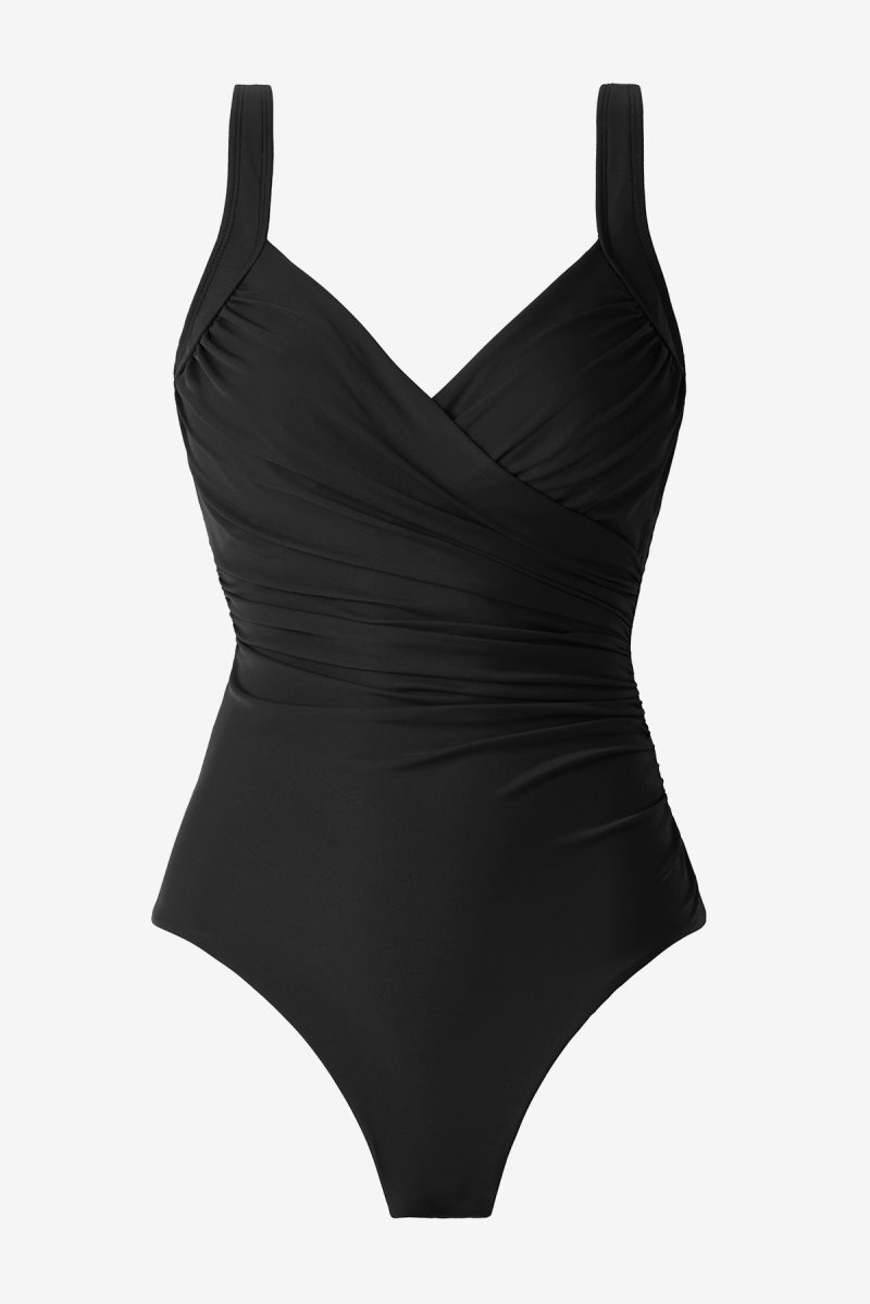 Women's Black Plus Size Sanibel One Piece - Miraclesuit USA | EC102510W9