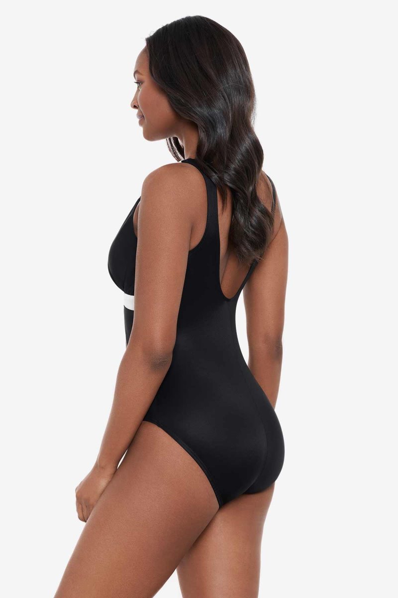 Women's Black Spectra Trilogy One Piece One Piece - Miraclesuit USA | YV827322K5