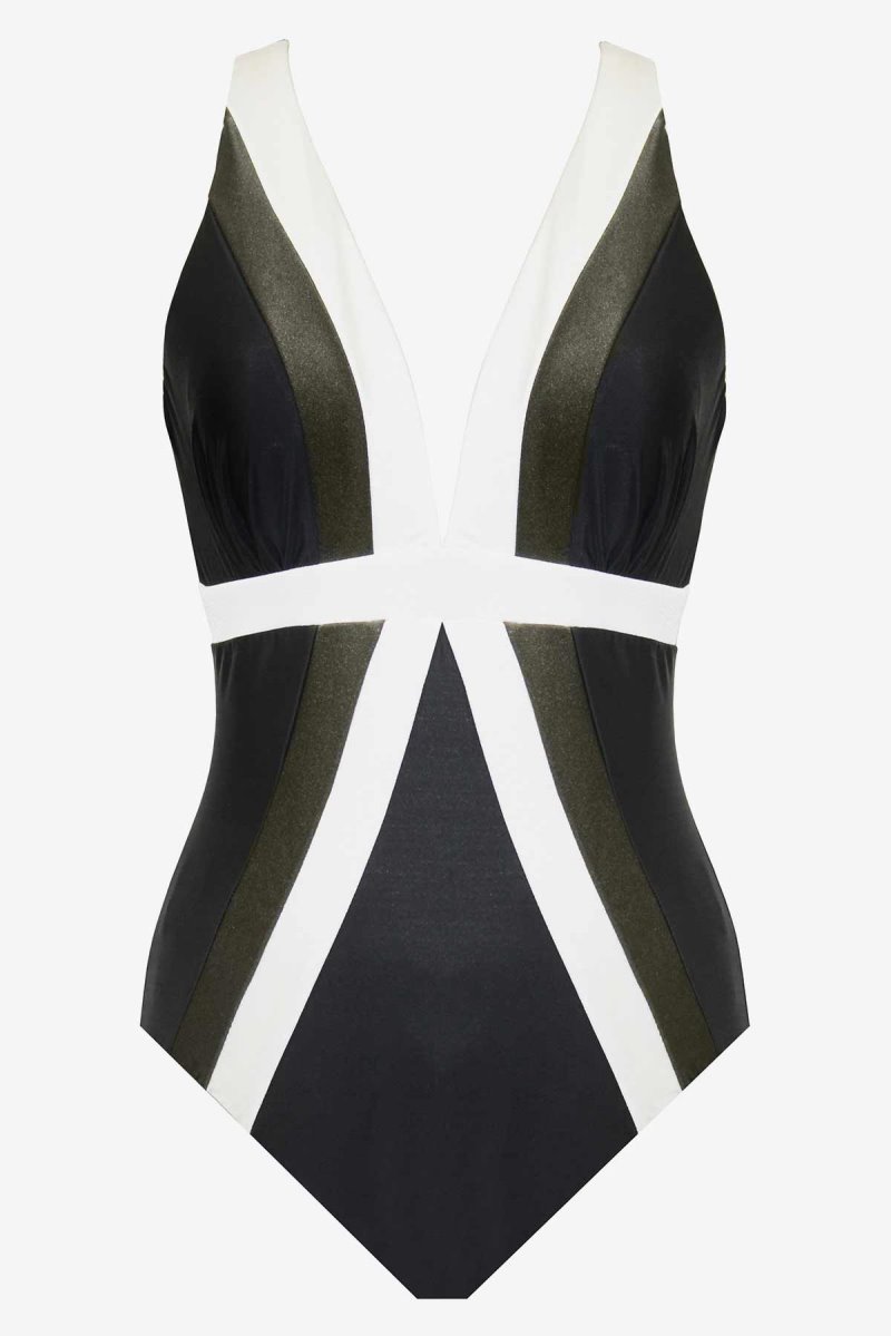 Women's Black Spectra Trilogy One Piece One Piece - Miraclesuit USA | YV827322K5