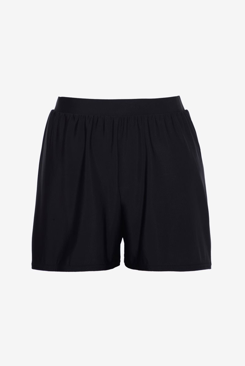 Women's Black Swim Shorts Swim Bottom - Miraclesuit USA | RB034113A0