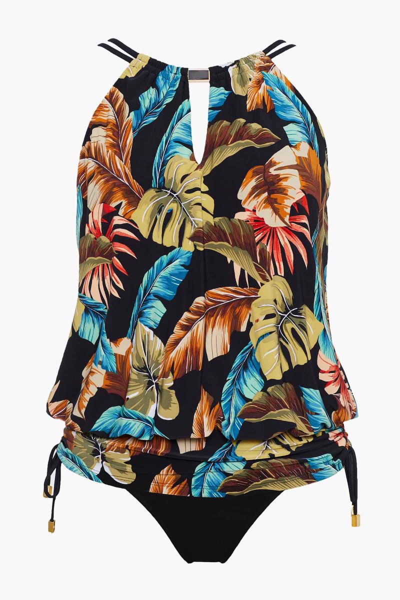 Women's Black / Multicolor Aloe Susan One Piece - Miraclesuit USA | NH572547J4