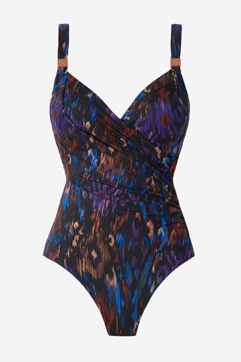 Women's Black / Multicolor Tapiz Siren DD Cup One Piece - Miraclesuit USA | SJ524682P1