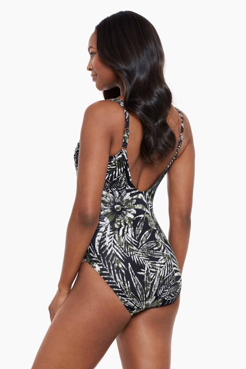 Women's Black / Multicolor Zahara Sanibel One Piece - Miraclesuit USA | VW116961X2