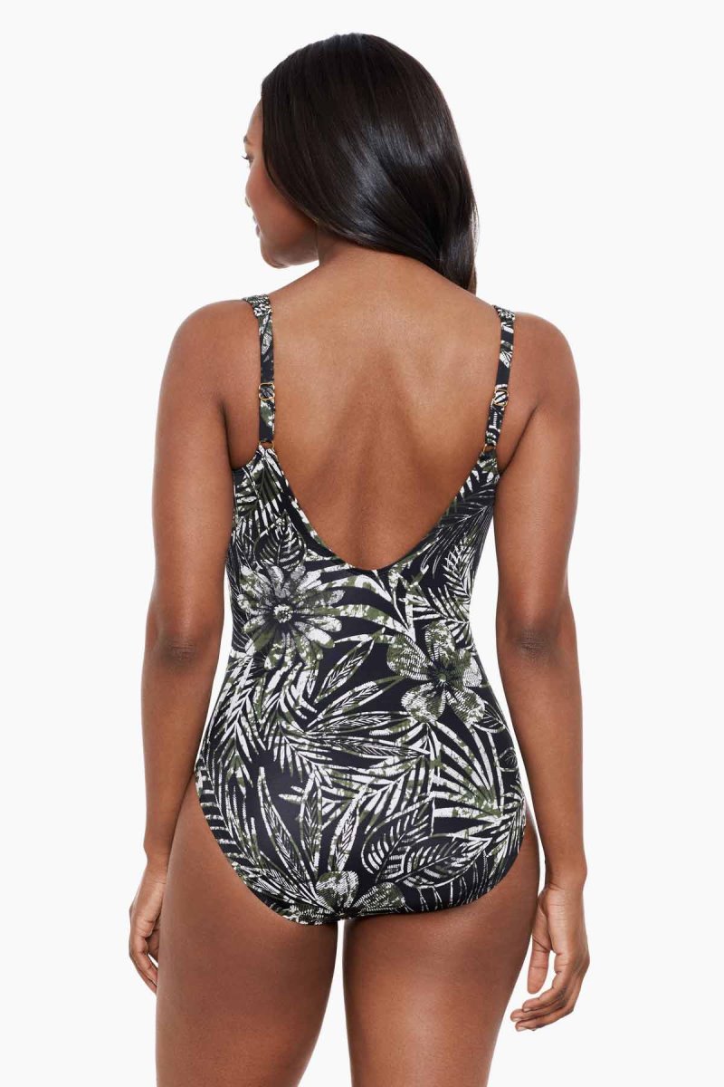 Women's Black / Multicolor Zahara Sanibel One Piece - Miraclesuit USA | VW116961X2
