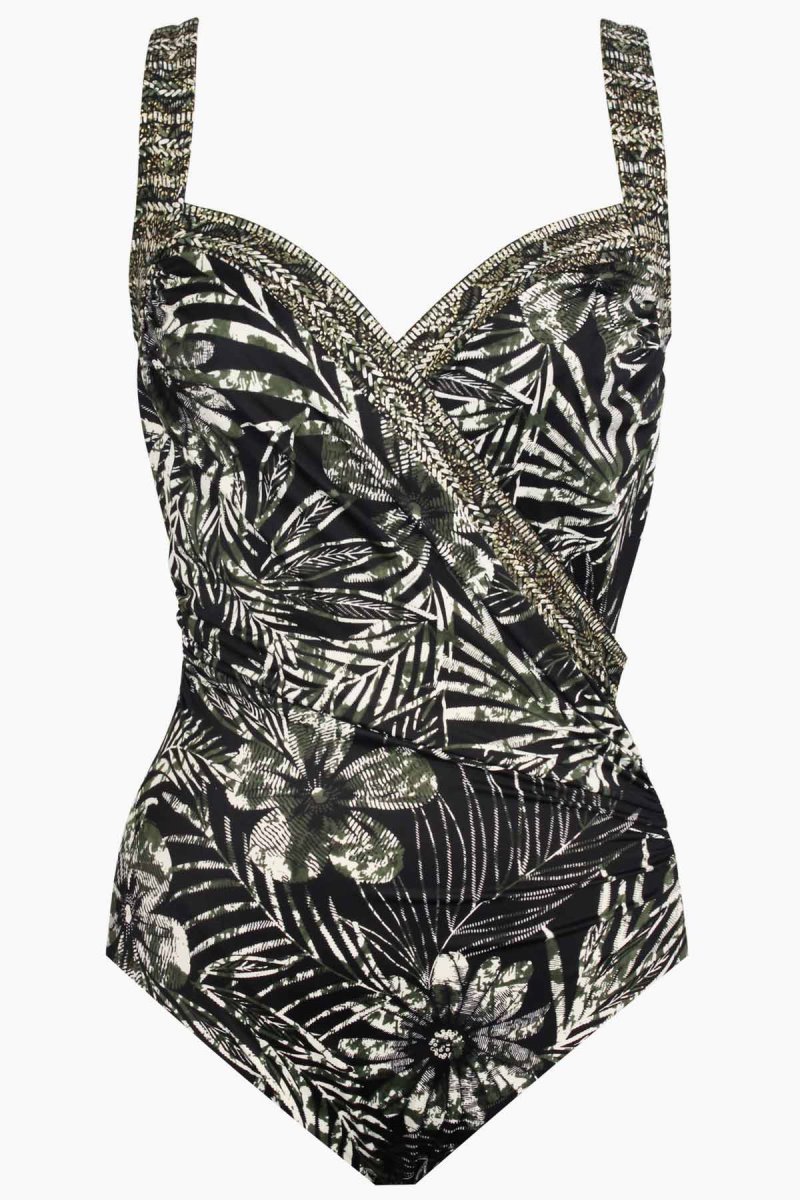 Women's Black / Multicolor Zahara Sanibel One Piece - Miraclesuit USA | VW116961X2