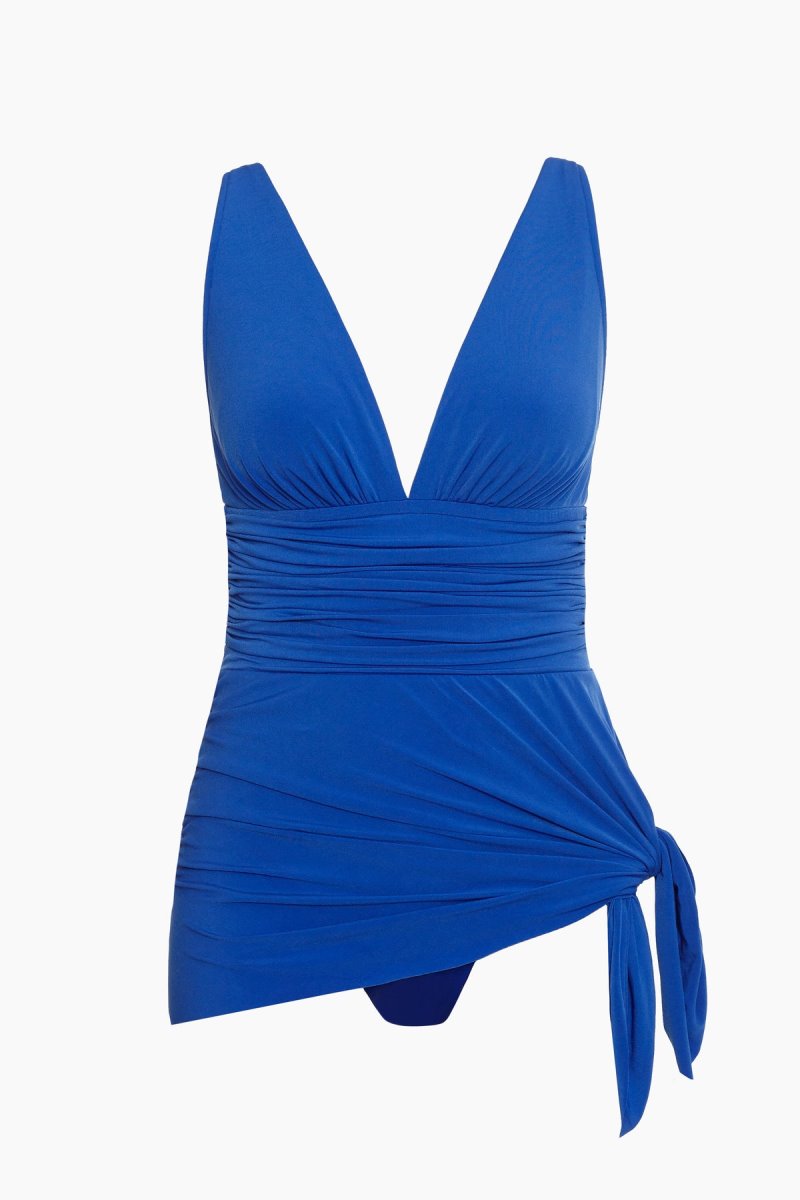 Women's Blue Celine Swim Dress - Miraclesuit USA | HF983948F8