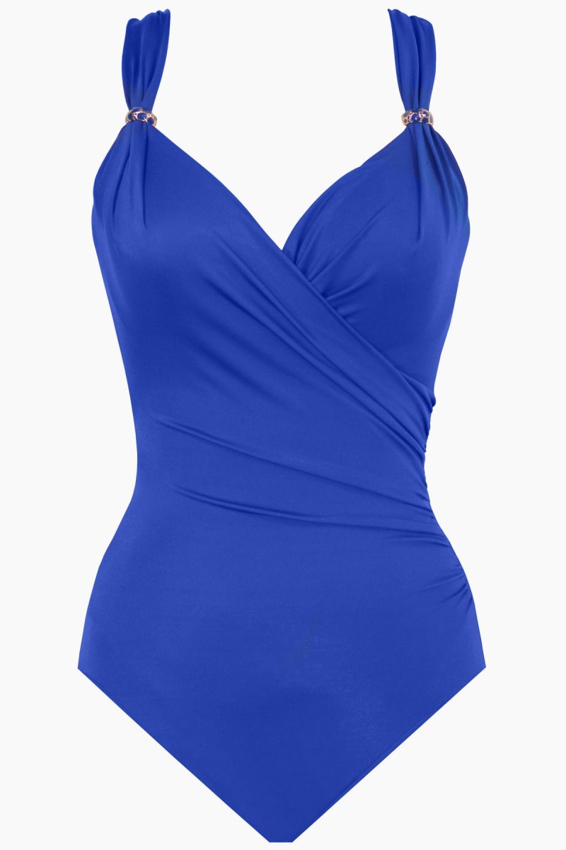 Women's Blue Razzle Dazzle Siren One Piece - Miraclesuit USA | IH314531Y5