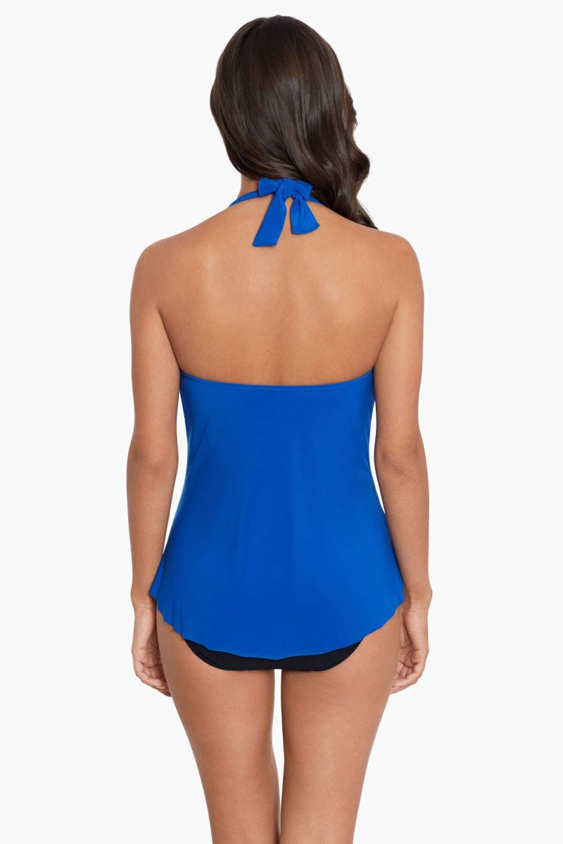 Women's Blue Sophie DD Cups Tankini Tops - Miraclesuit USA | UH899509J0