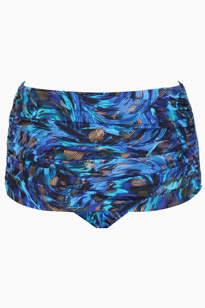 Women's Blue / Multicolor Fandango Norma Jean Retro Swim Bottom - Miraclesuit USA | AB104040B9