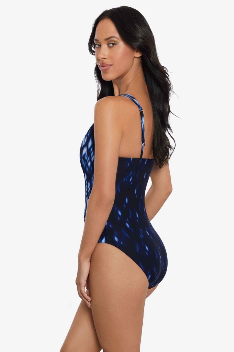 Women's Blue / Multicolor Indio Saki One Piece - Miraclesuit USA | TS165656L0