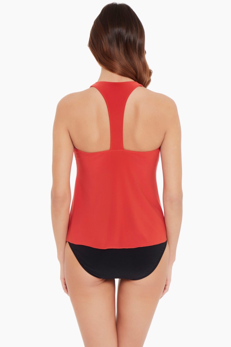 Women's Coral Taylor DD Cups Tankini Tops - Miraclesuit USA | RT717881T9