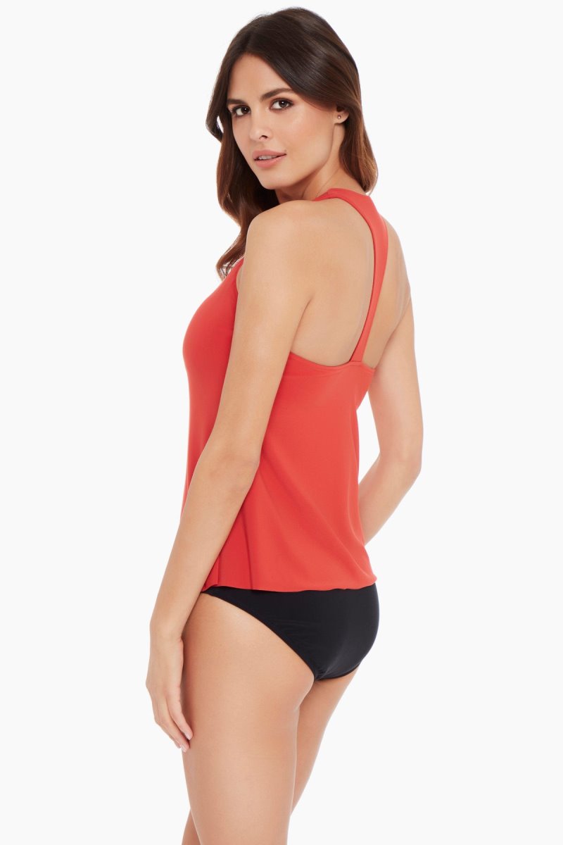 Women\'s Coral Taylor DD Cups Tankini Tops - Miraclesuit USA | RT717881T9
