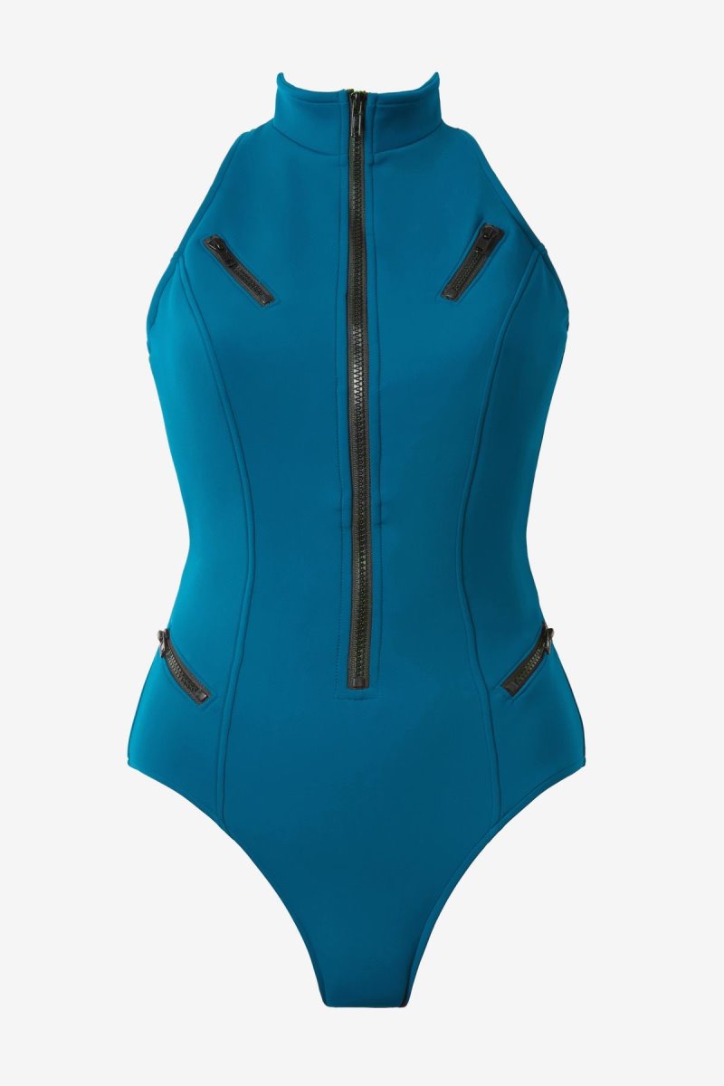 Women's Dark Turquoise Laguna Beach Coco One Piece - Miraclesuit USA | DT371767P3