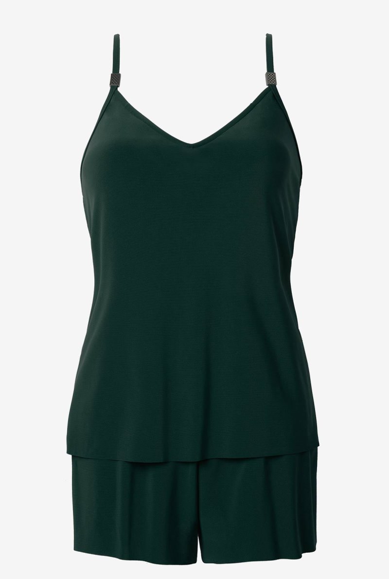 Women's Green Mila Romper - Miraclesuit USA | QC899569Z9