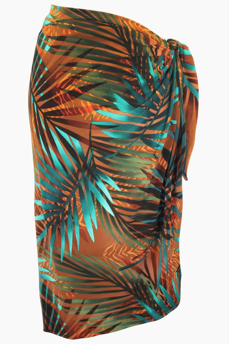 Women's Multicolor Tamara Tigre Long Sarong Cover Ups - Miraclesuit USA | UK374987I3