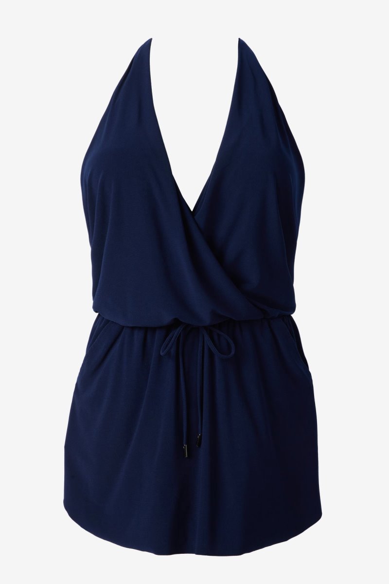 Women's Navy Ellie One Piece Romper - Miraclesuit USA | ZL025622K8