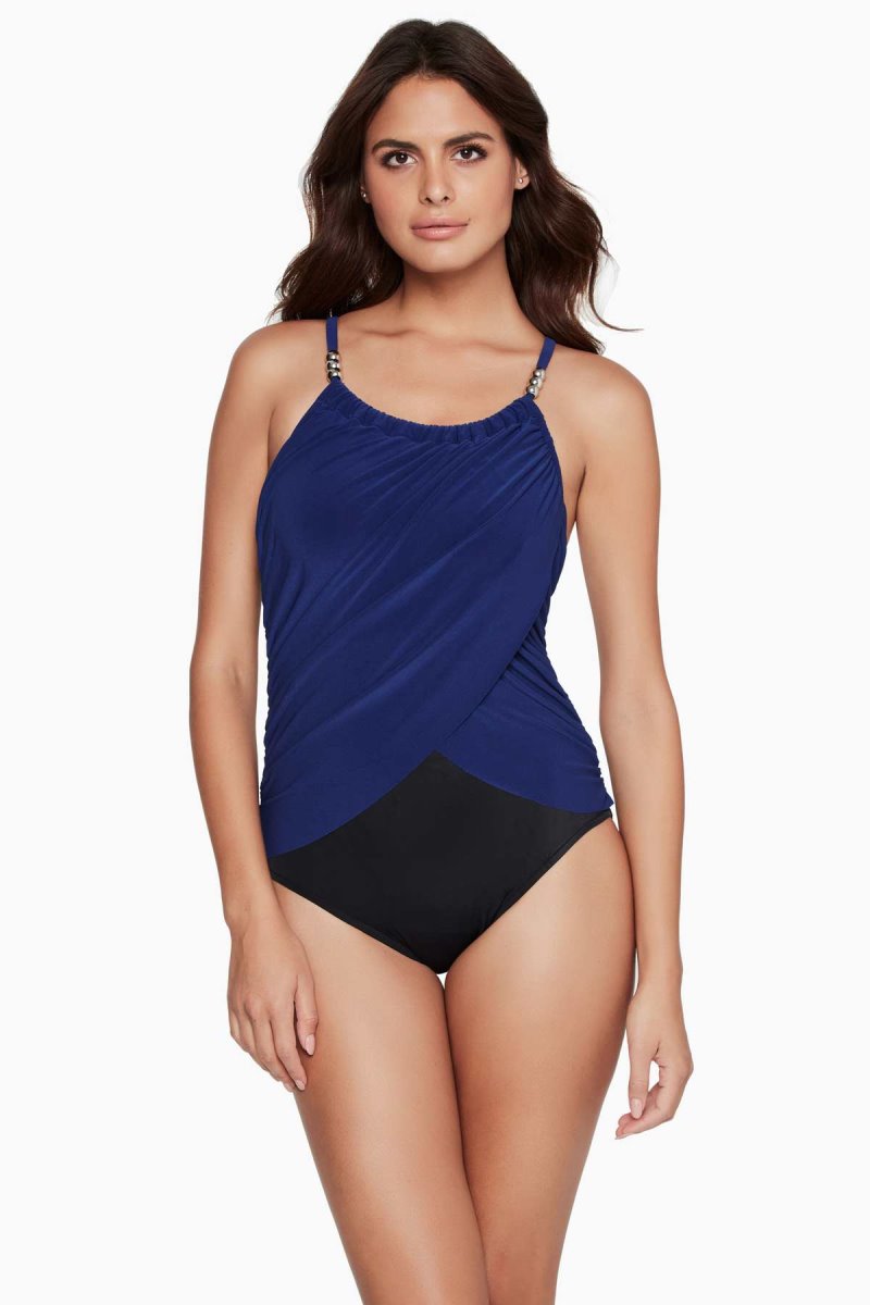 Women\'s Navy Lisa One Piece - Miraclesuit USA | QN154835B3