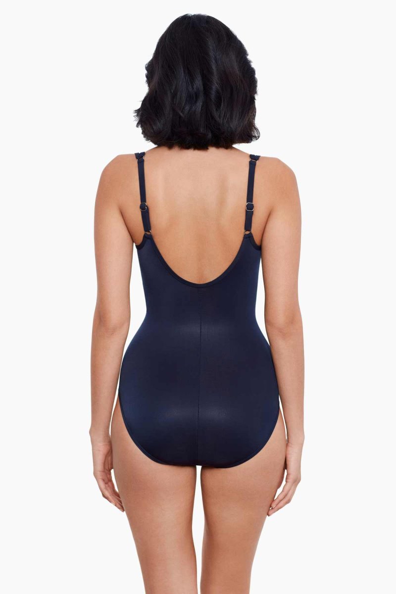 Women's Navy Network New Sensations Madero One Piece - Miraclesuit USA | HO833453L8