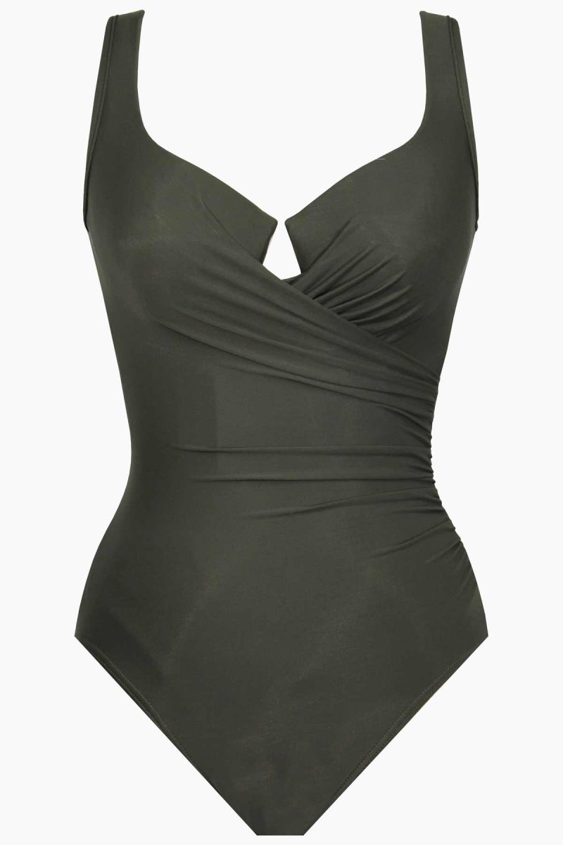 Women's Olive Must Haves Escape One Piece - Miraclesuit USA | TN645684H3