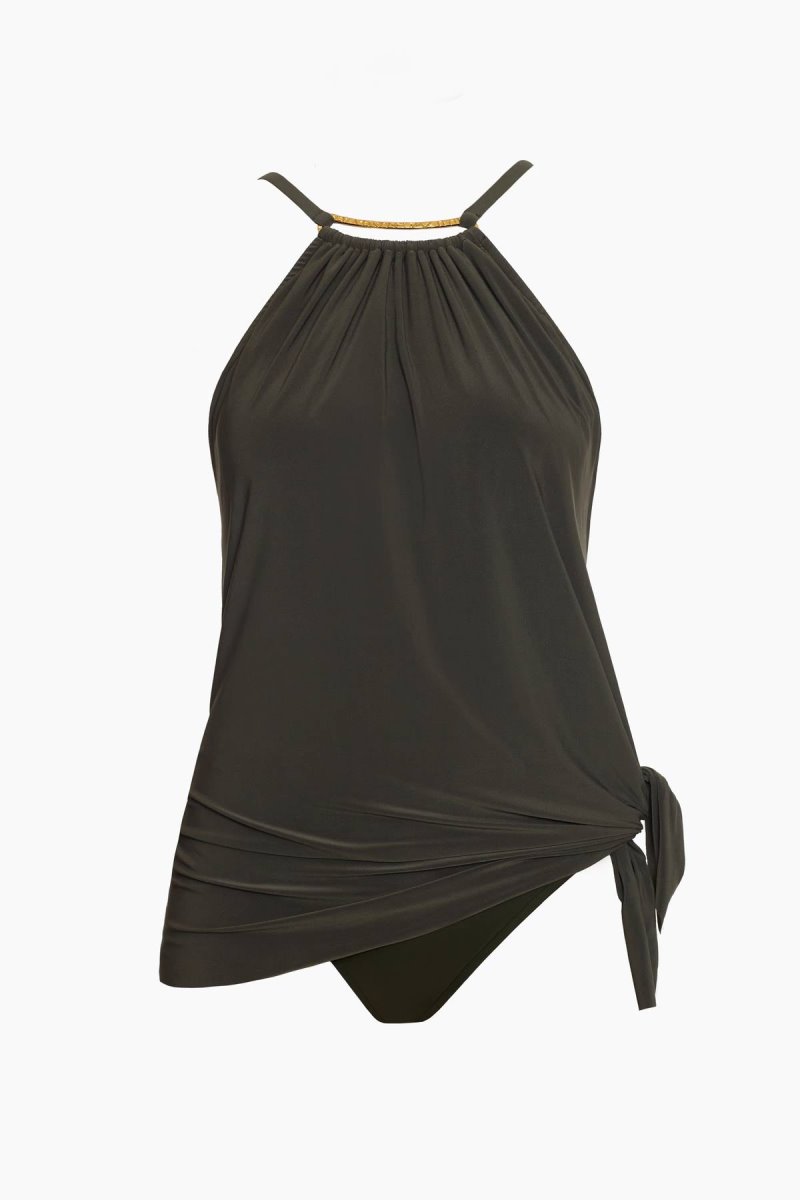 Women's Olive Parker One Piece Swim Dress - Miraclesuit USA | MH498439C5