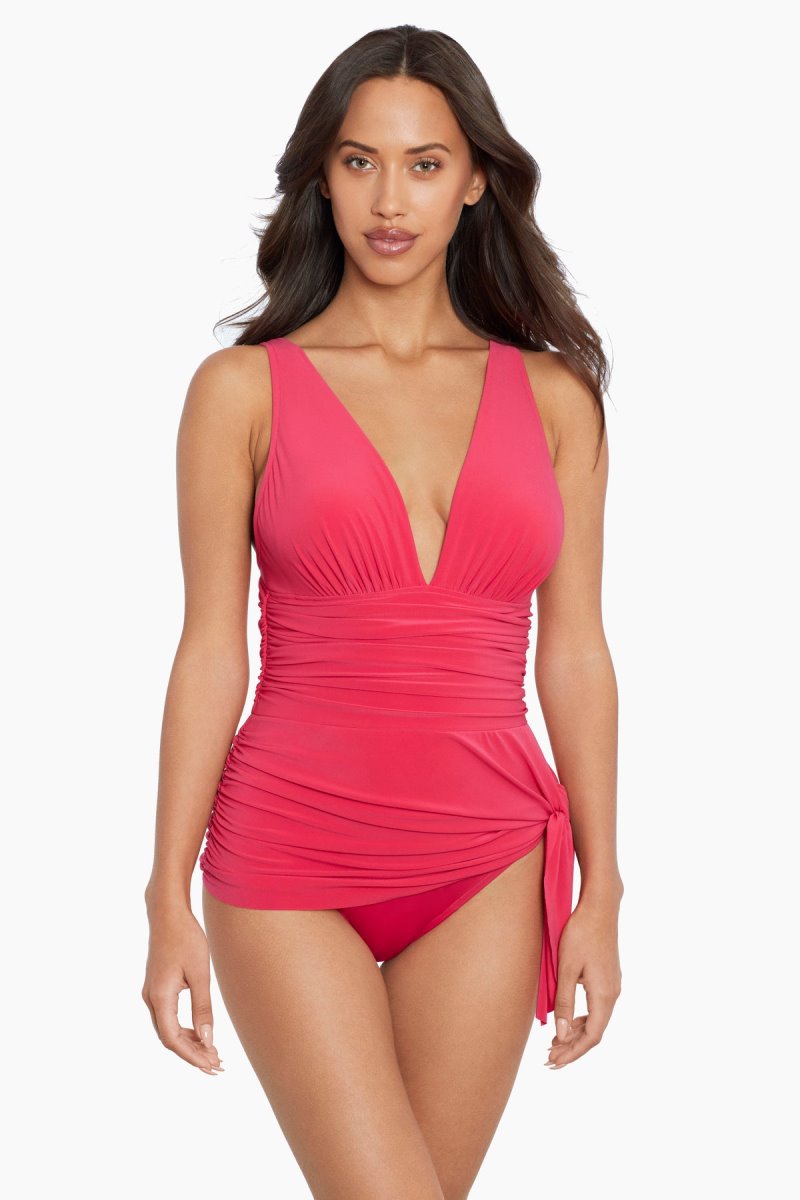 Women's Pink Celine Swim Dress - Miraclesuit USA | HZ519031R5