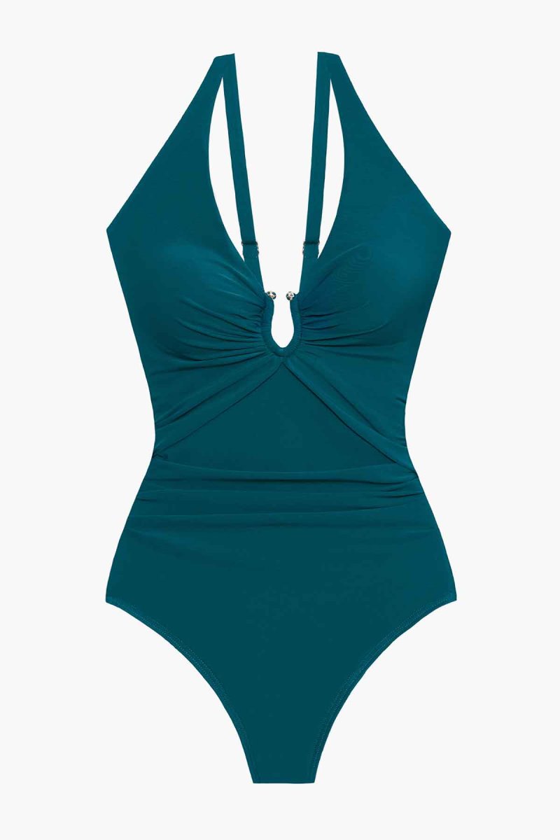 Women's Turquoise Razzle Dazzle Bling One Piece - Miraclesuit USA | RI267816F4