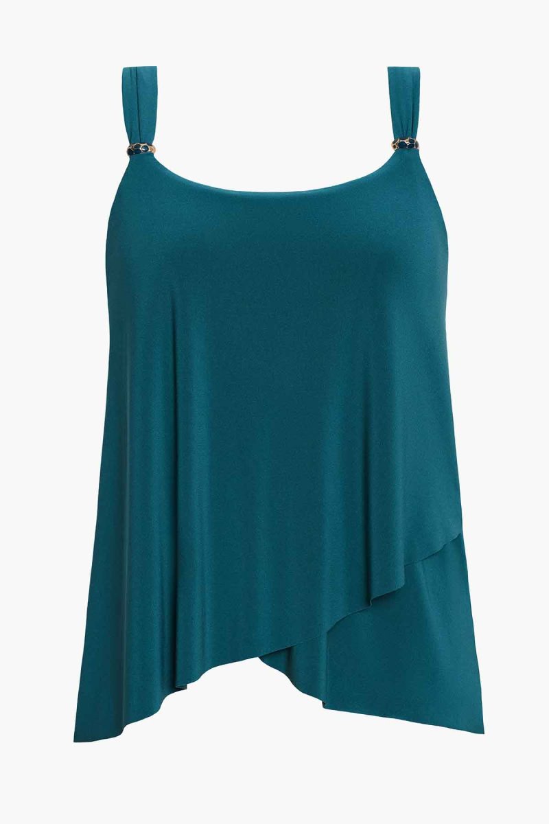 Women's Turquoise Razzle Dazzle Tankini Tops - Miraclesuit USA | FF571057K0