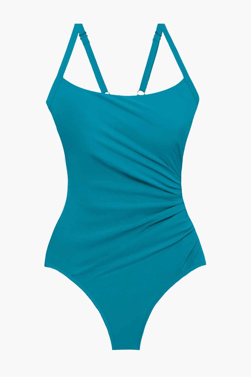 Women's Turquoise Rock Solid Starr One Piece - Miraclesuit USA | NQ658695V4