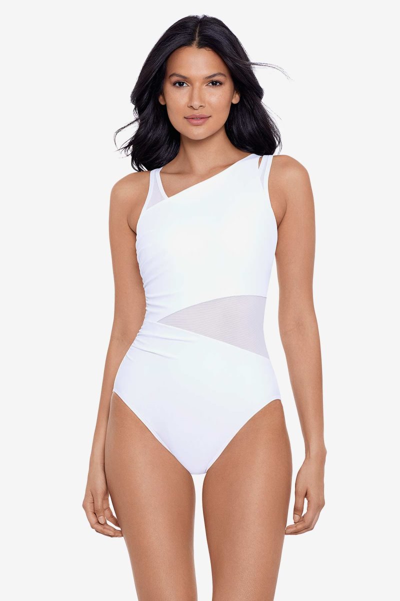Women's White Network Azura One Piece - Miraclesuit USA | RB517361U7